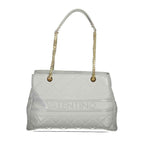 Mario Valentino Gray Polyethylene Handbag