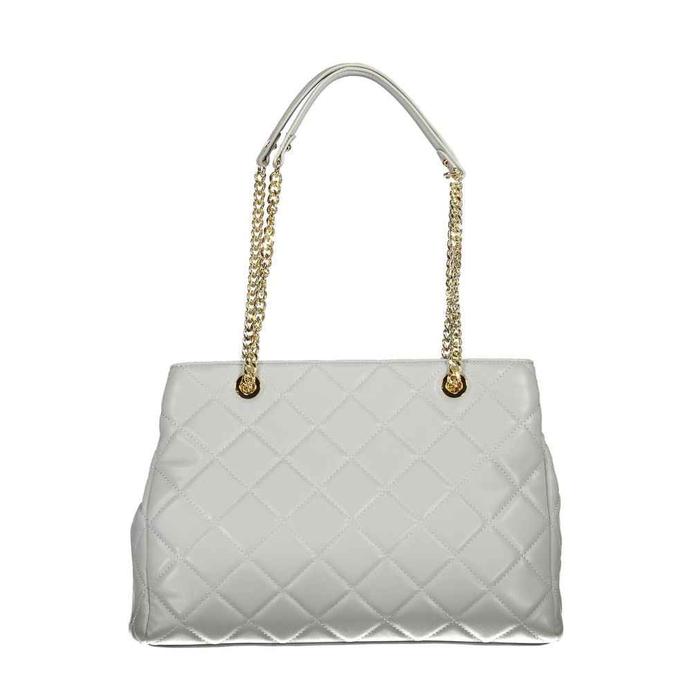 Mario Valentino Gray Polyethylene Handbag