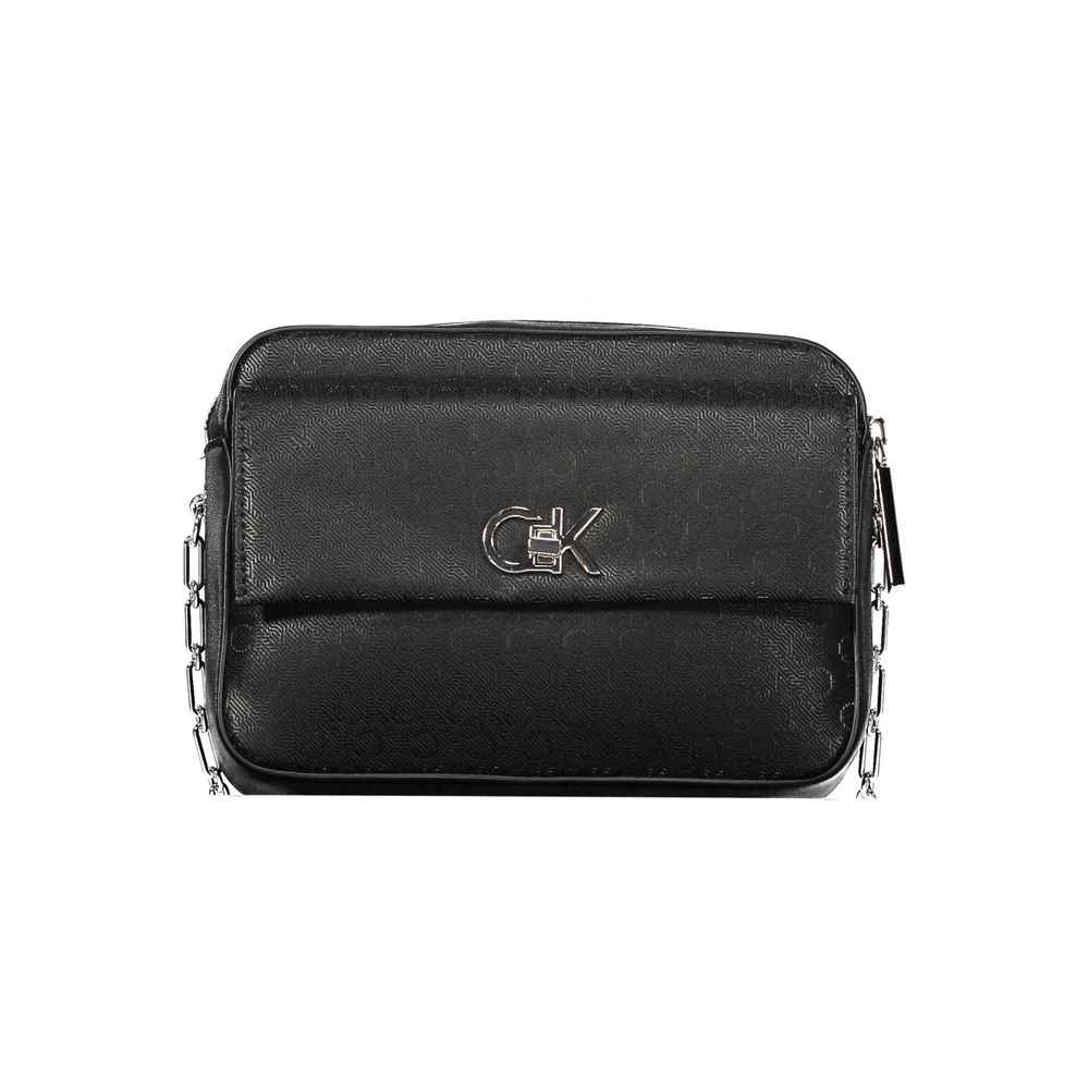 Calvin Klein Black Polyester Handbag