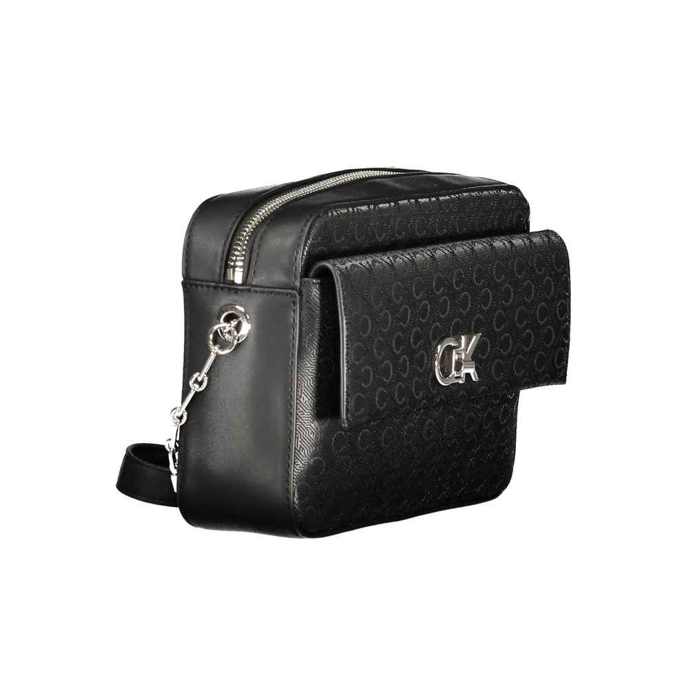 Calvin Klein Black Polyester Handbag