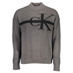 Calvin Klein Gray Cotton Sweater