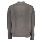 Calvin Klein Gray Cotton Sweater