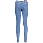 Tommy Hilfiger Blue Cotton Women Skinny Jean