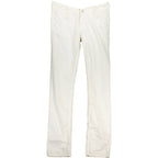 Blend White Cotton Women's Jeans