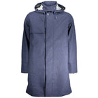 K-WAY Blue Polyester Men's Jacket