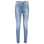 Calvin Klein Blue Cotton Women Jeans
