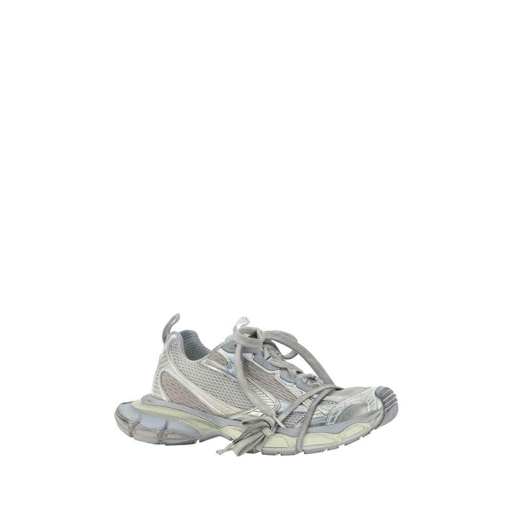 Balenciaga Gray Polyester Athletic Sneakers
