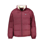 Tommy Hilfiger Red Recycled Polyester Men Jacket