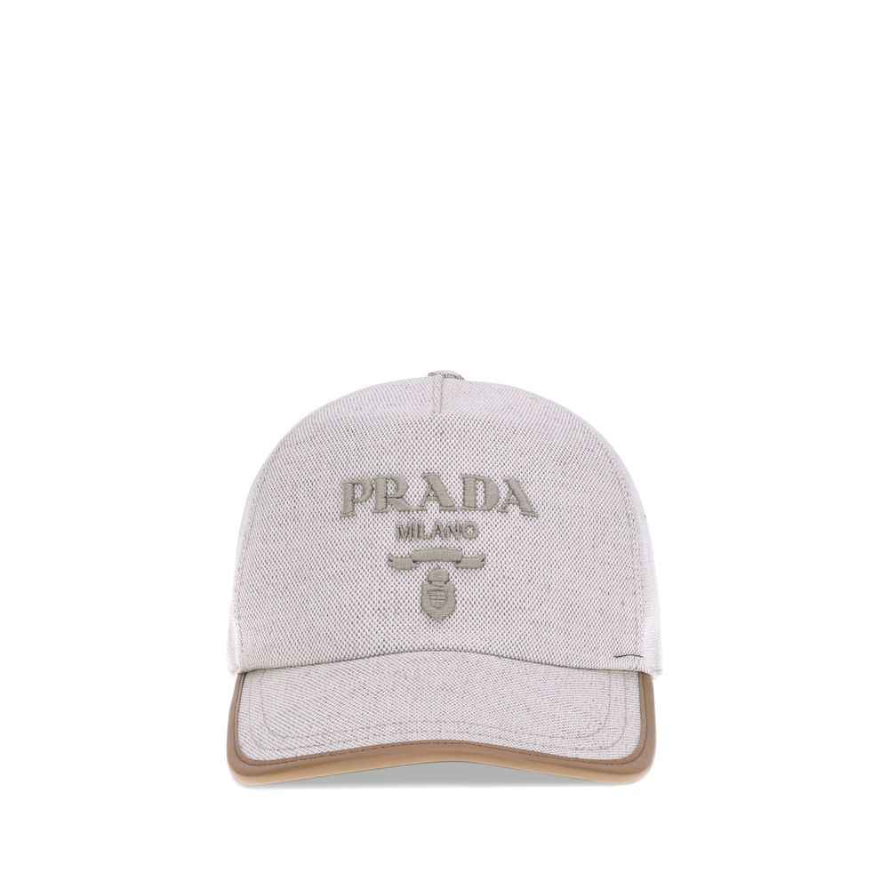 Prada Logoed Baseball Hat