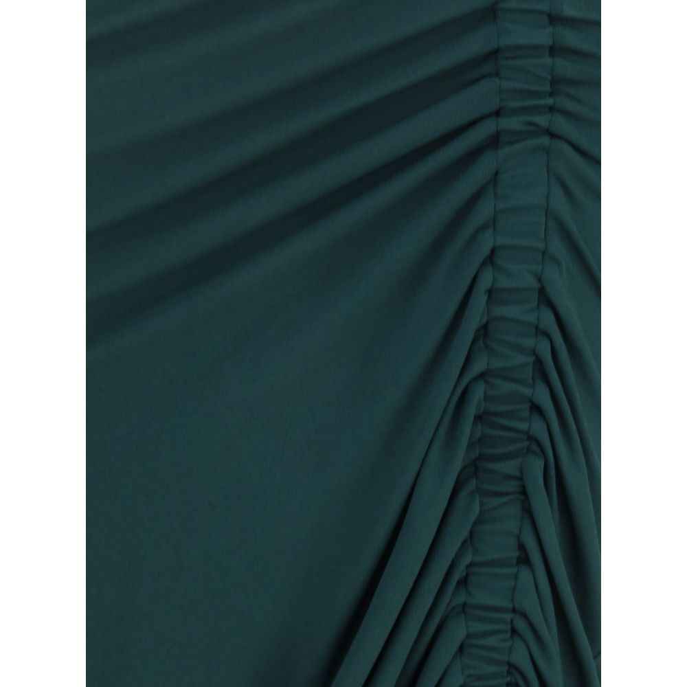 Ferragamo Draped midi Dress