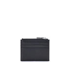 Valentino Garavani Black Calf Leather Bos Taurus Wallet