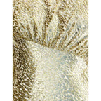 Self-Portrait Gold thread long Dress