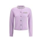 Self-Portrait Jeweled Cardigan