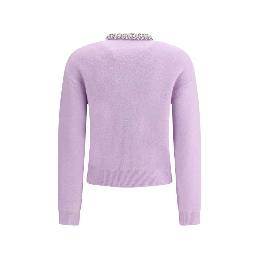 Self-Portrait Jeweled Cardigan