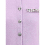 Self-Portrait Jeweled Cardigan
