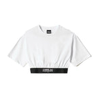 Comme Des Fuckdown White Cotton Women T-Shirt
