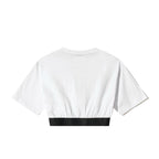 Comme Des Fuckdown White Cotton Women T-Shirt