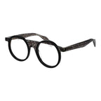 Yohji Yamamoto Black Unisex Glasses Frame