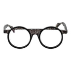 Yohji Yamamoto Black Unisex Glasses Frame