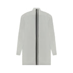 Mordecai White Cotton Pattern Shirt