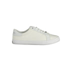Calvin Klein White Cotton Sneaker