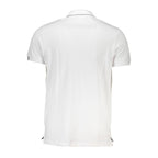 Scuola Nautica White Cotton Polo Shirt