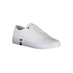 Tommy Hilfiger White Polyester Sneaker