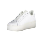Tommy Hilfiger White Polyester Sneaker