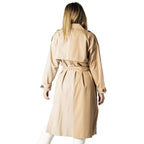 Only Beige Polyester Coat