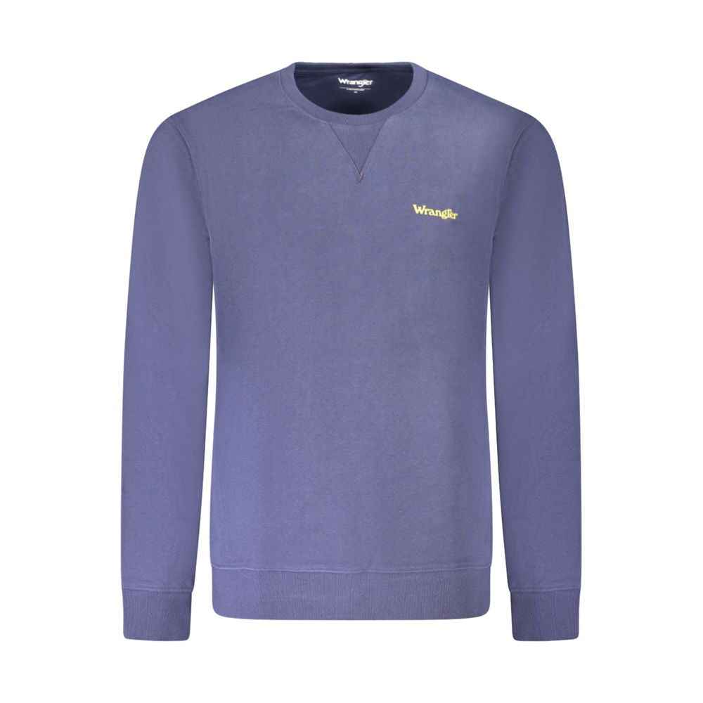 Wrangler Blue Cotton Men Sweater