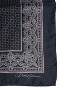 Dolce & Gabbana Multicolor Fantasy Silk Square Foulard Scarf