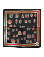 Dolce & Gabbana Multicolor Silk Square Men Foulard Scarf