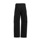 Golden Goose Black Elastane Cargo Pants