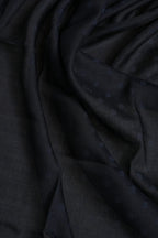 Dolce & Gabbana Black Viscose Fringes Neck Warmer Scarf