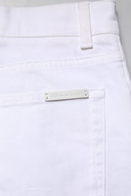 Dolce & Gabbana White Cotton Skinny Men Denim Jeans