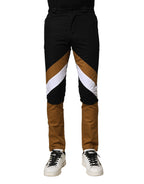 Dolce & Gabbana Multicolor Cotton Slim Fit Men Pants