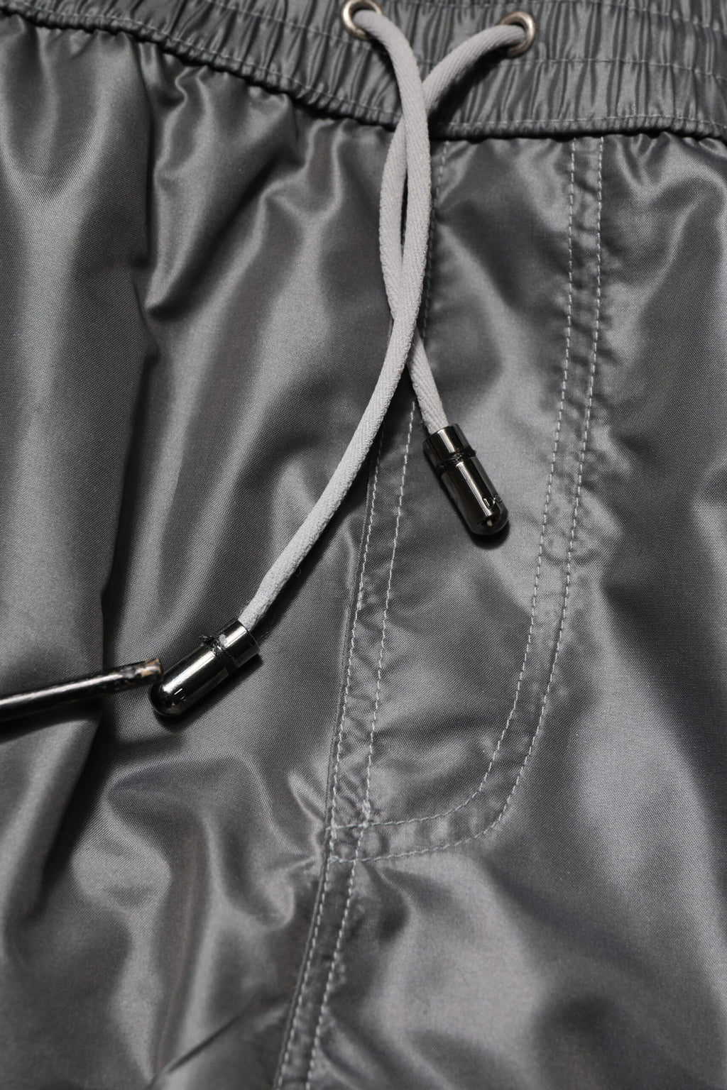 Dolce & Gabbana Gray Polyester Mid Waist Casual Bermuda Shorts