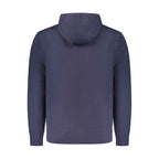 North Sails Blue Cotton Men Sweatshirt