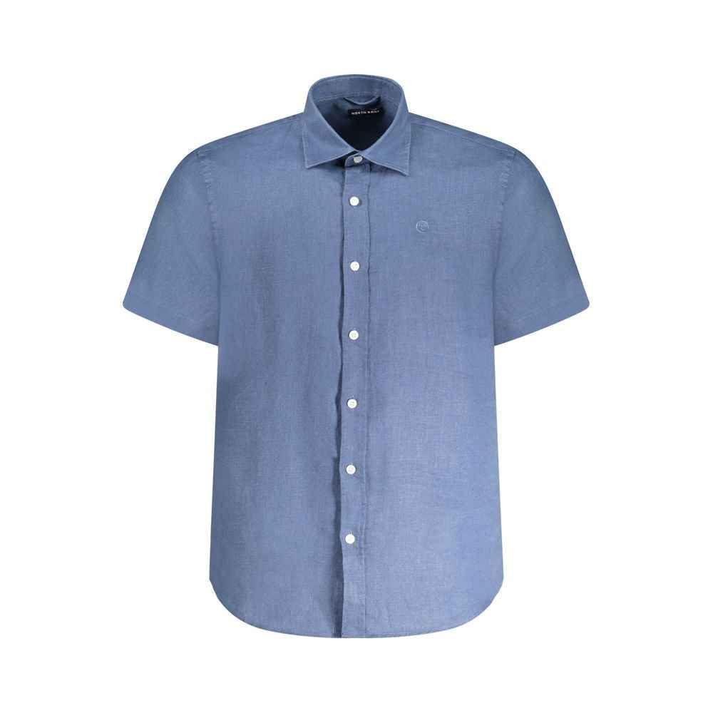 North Sails Blue Linen Shirt