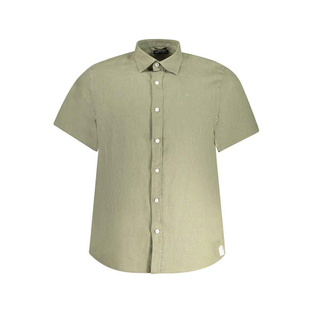 North Sails Green Linen Shirt