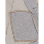 Gran Sasso Gray Cotton Bomber