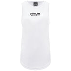 Comme Des Fuckdown White Cotton Women Top