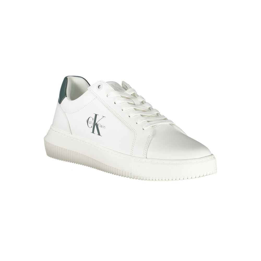 Calvin Klein White Leather Men Sneaker