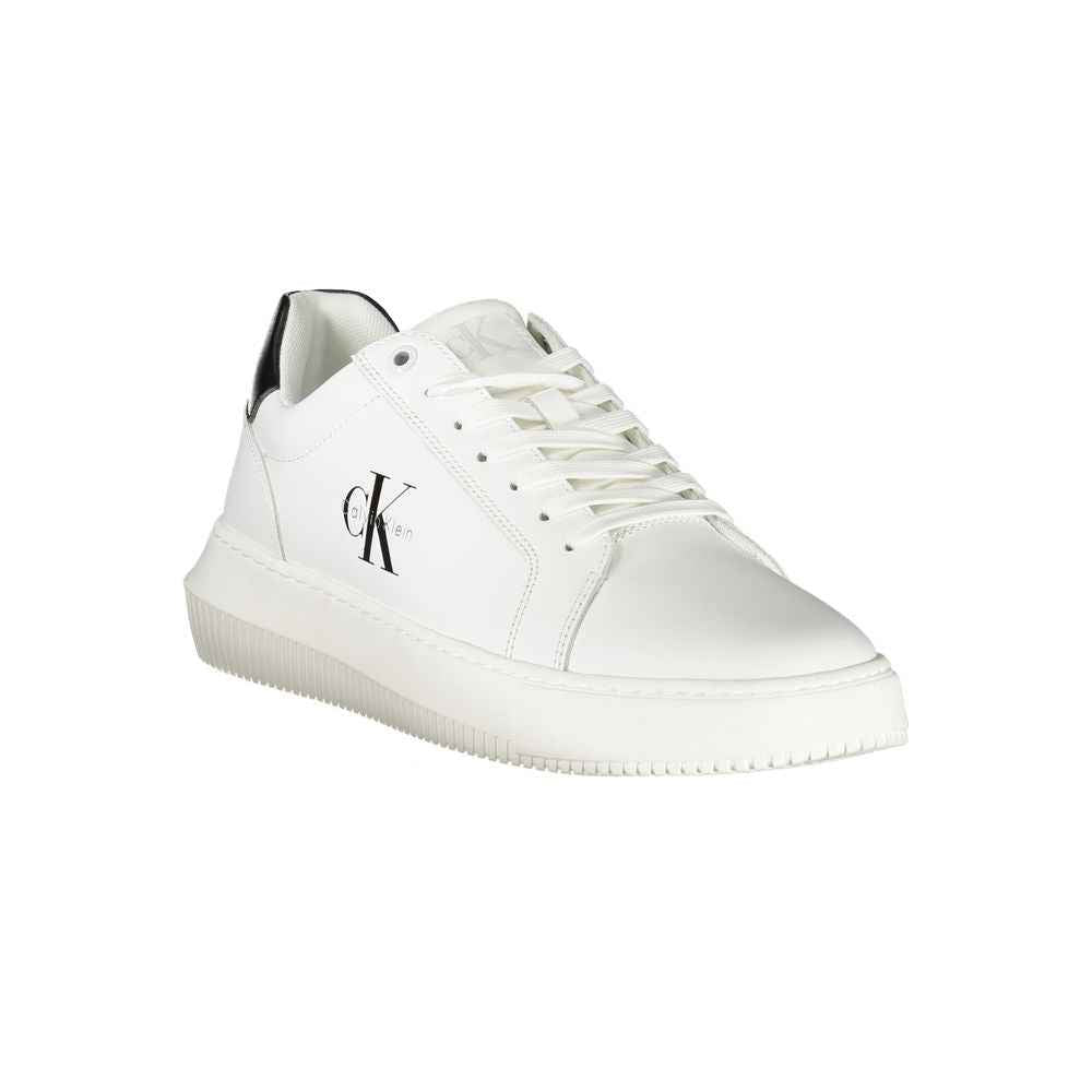 Calvin Klein White Leather Men Sneaker