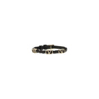 Valentino Garavani Black Calf Leather Bos Taurus Bracelet
