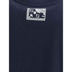 Fendi Blue Cotton T-Shirt