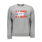 Napapijri Gray Cotton Men Sweater