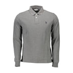 U.S. POLO ASSN. Gray Cotton Polo Shirt