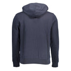 Napapijri Blue Cotton Men Sweater