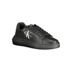 Calvin Klein Black Polyester Sneaker